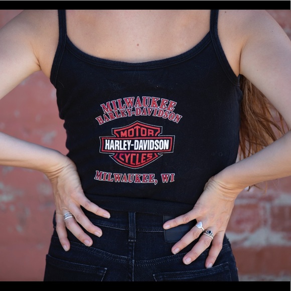 HARLEY DAVIDSON VINTAGE TANK - Picture 4 of 5